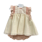 BABY DRESS AND DIAPER COVER