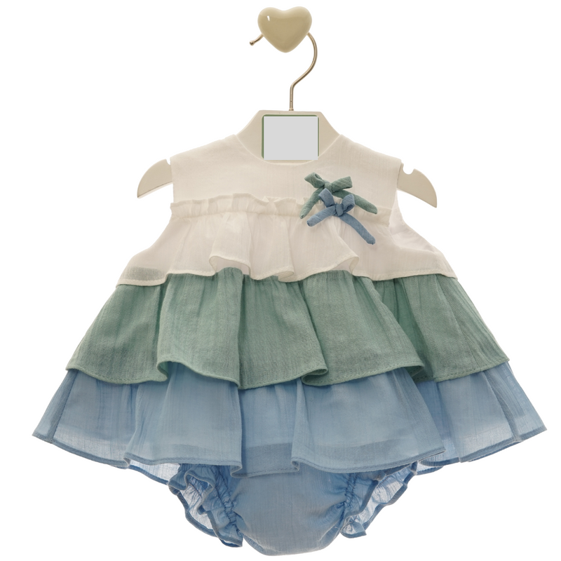 BABY DRESS AND DIAPER COVER