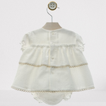 BABY DRESS WITH DIAPER COVER