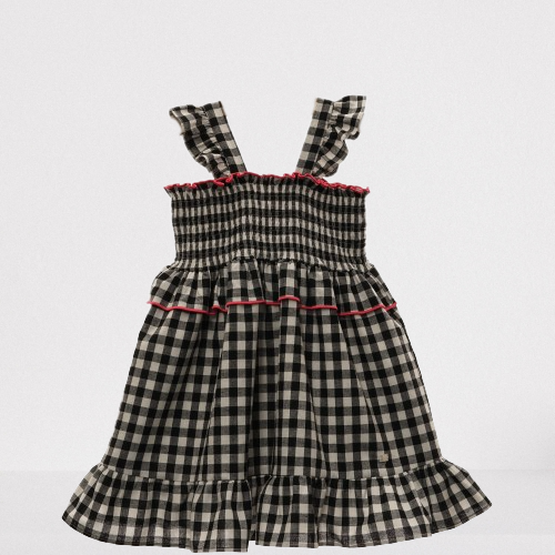 VESTIDO INFANTIL CACAO