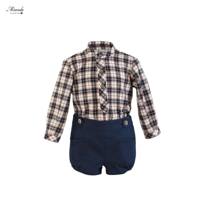 CAMISA PANTALON CORTO NIÑO