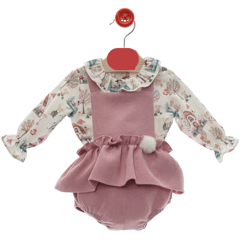 CONJUNTO BEBE RANITA MANIQUI
