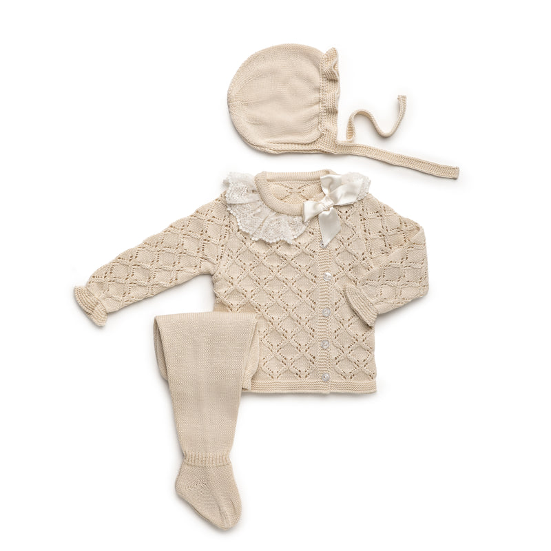 CONJUNTO 3.P CALADO ROMBO