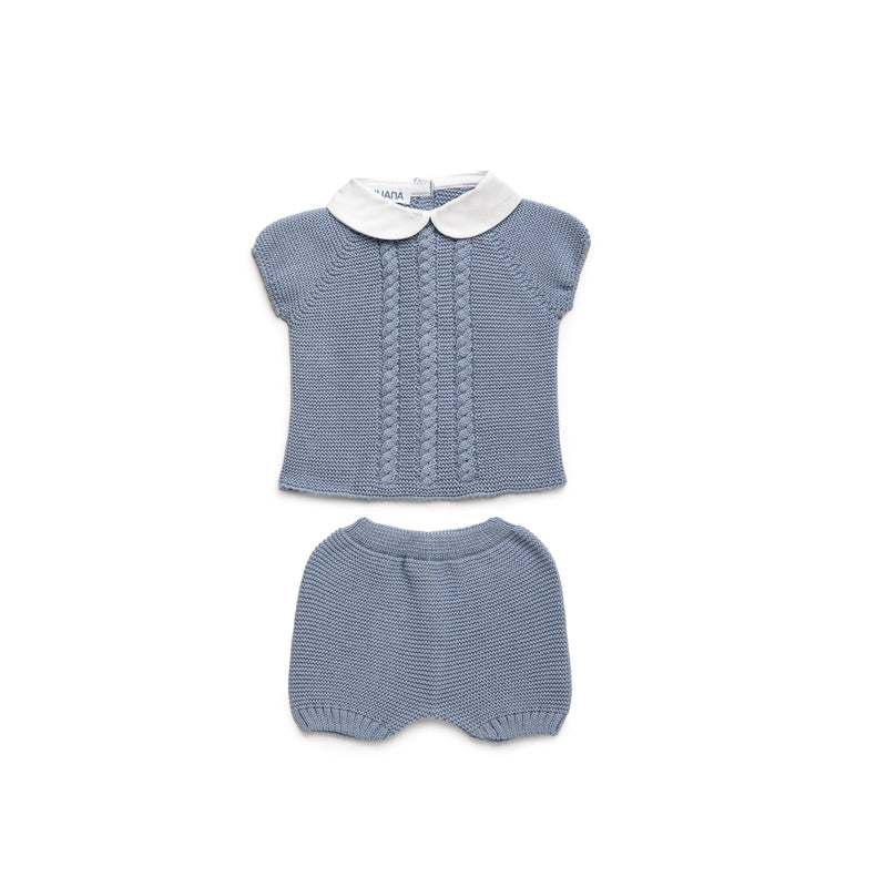 CONJUNTO PANTALON TRENZAS CUELLO