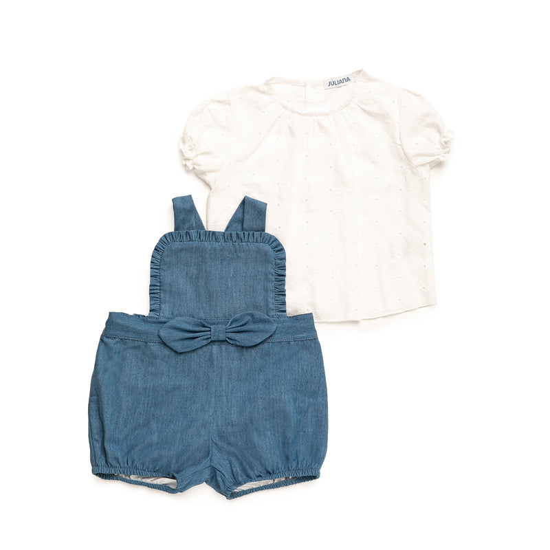 CONJUNTO PANTALON CAMISA VAQUERO