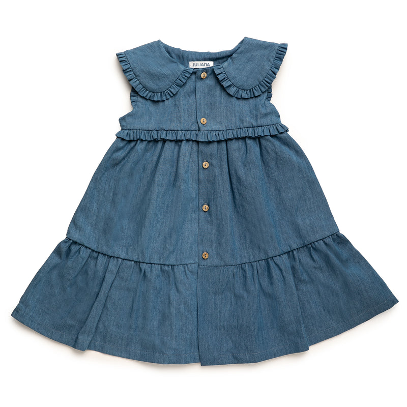 VESTIDO TELA VAQUERA