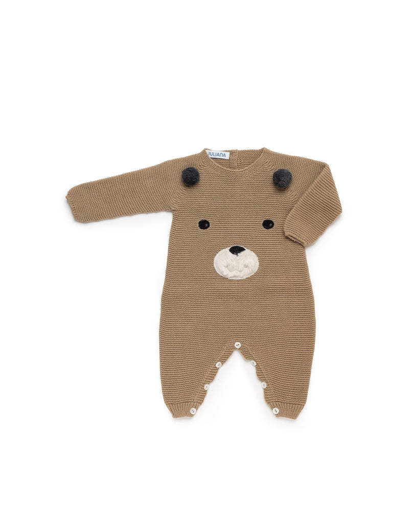 PELELE LIN BORDADO CARA OSO