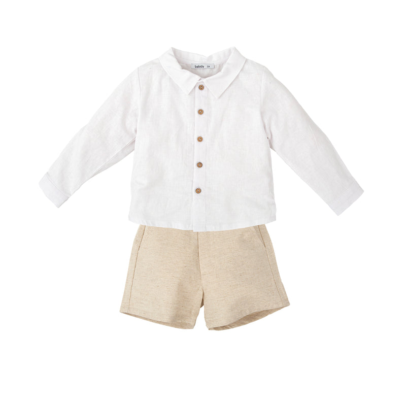 CONJUNTO MANGA LARGA NIÑO