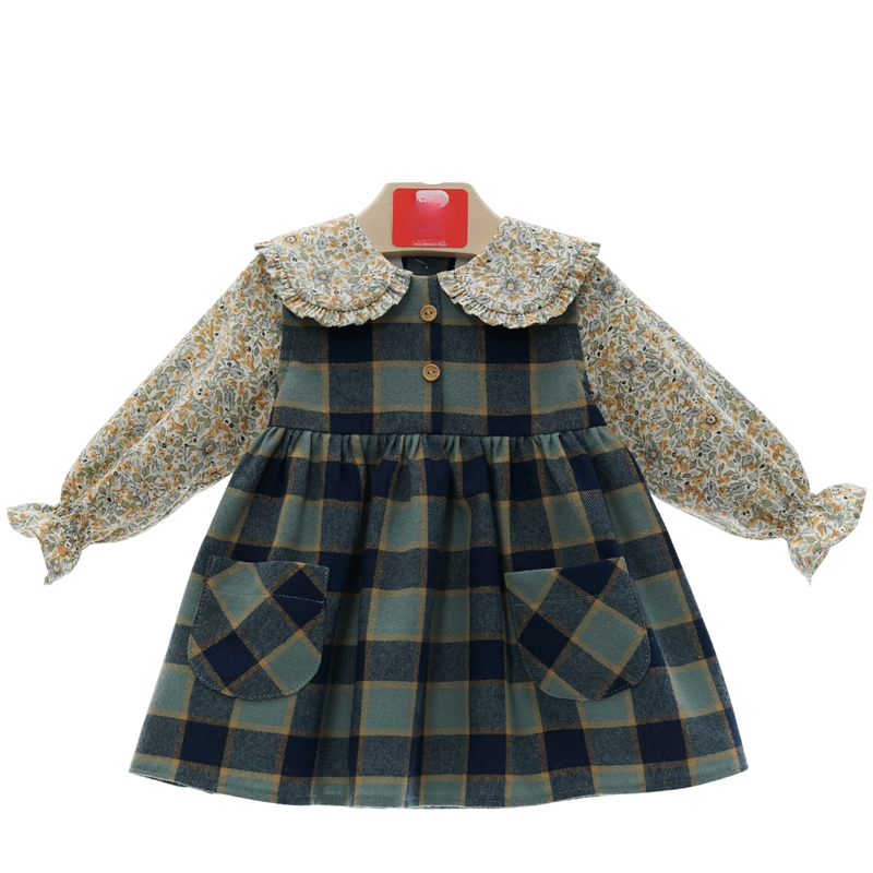 VESTIDO BEBE GANCHILLO