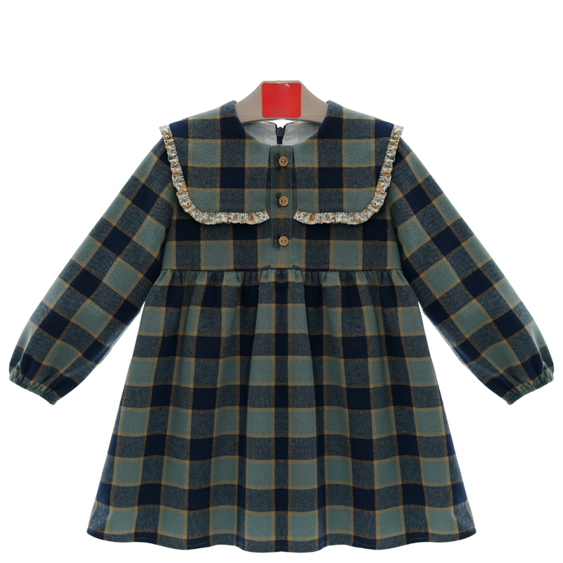 VESTIDO INFANTIL GANCHILLO