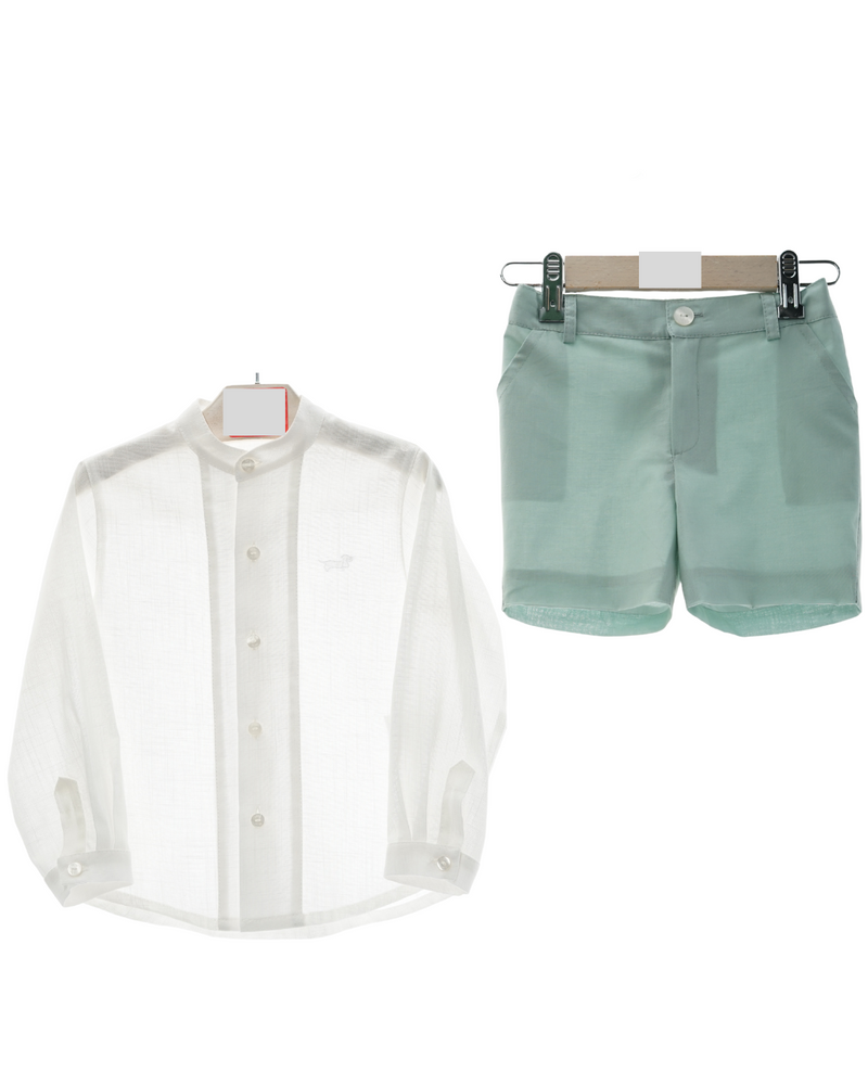 TRAJE INFANTIL NIÑO PANTALON BERMUDA