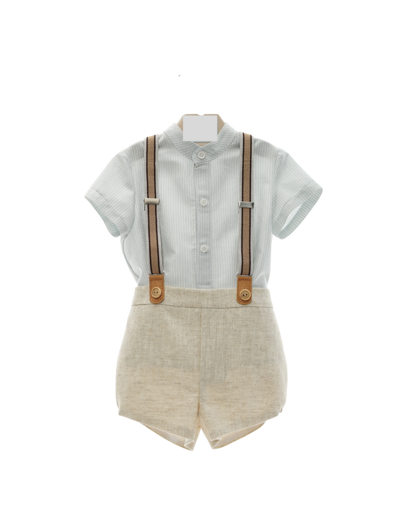 CONJUNTO BEBE CON TIRANTES