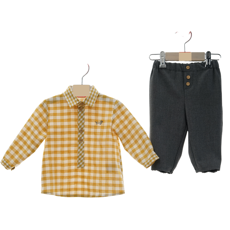 CONJUNTO BEBE PANTALON LARGO