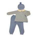 CONJUNTO 3.P PANTALON DE DOS COLORES