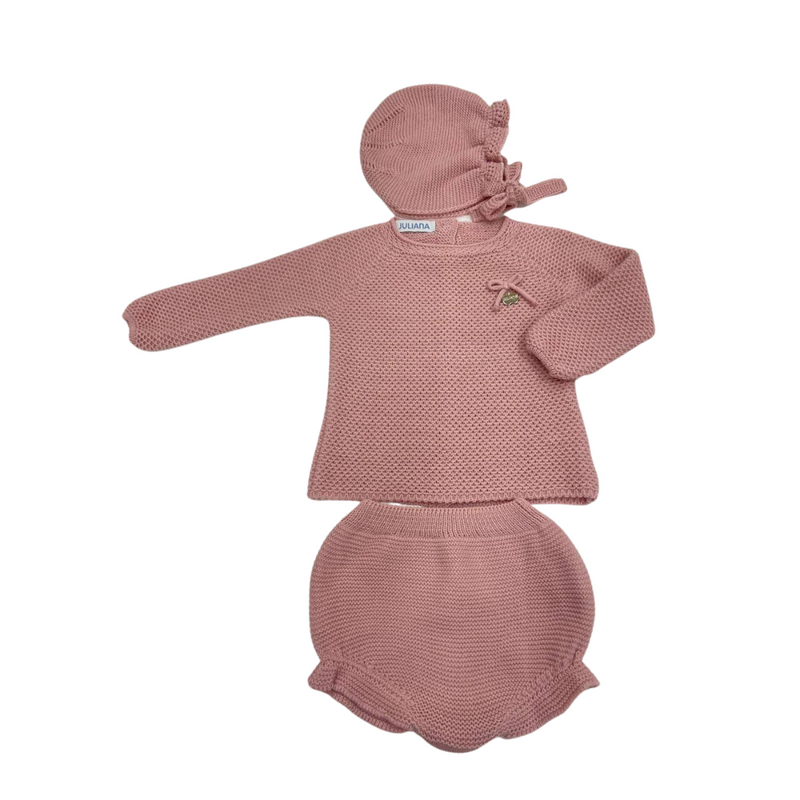 CONJUNTO 3.P BRAGUITA DE PUNTO