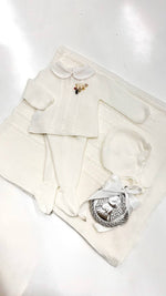 CONJUNTO 3.P TRENZAS CALADAS CUELLO