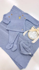 CONJUNTO 3.P RECOGIDAS BOTONES