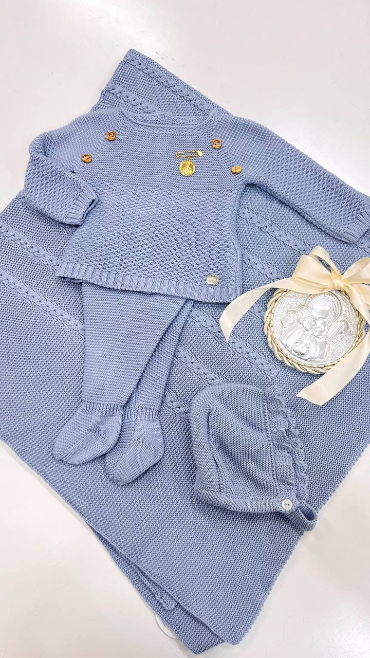 CONJUNTO 3.P RECOGIDAS BOTONES