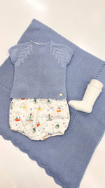 CONJUNTO PANTALON TELA BARCOS